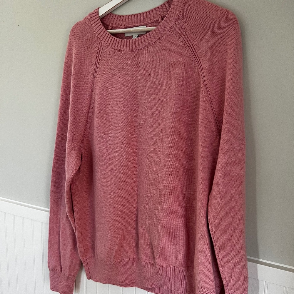 Banana Republic Dusty Rose Crewneck Sweater